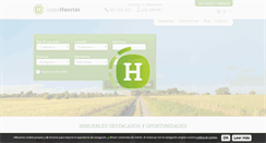 Desktop Screenshot of inmohuertas.com